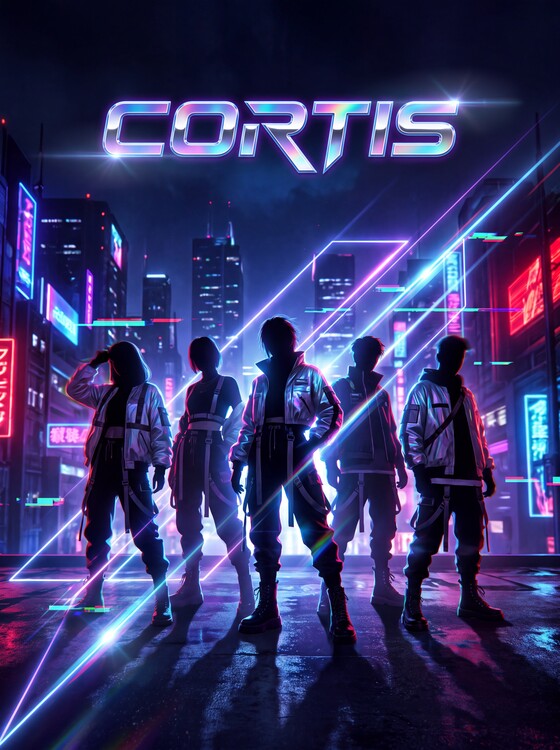 Плакат Neon Vanguards: CORTIS Crew