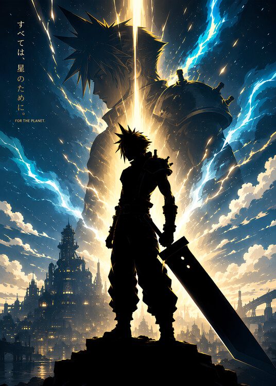 Poster Silhouette Of Fantasy