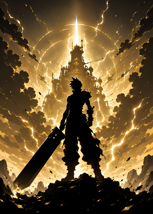 Poster Silhouette Of Fantasy