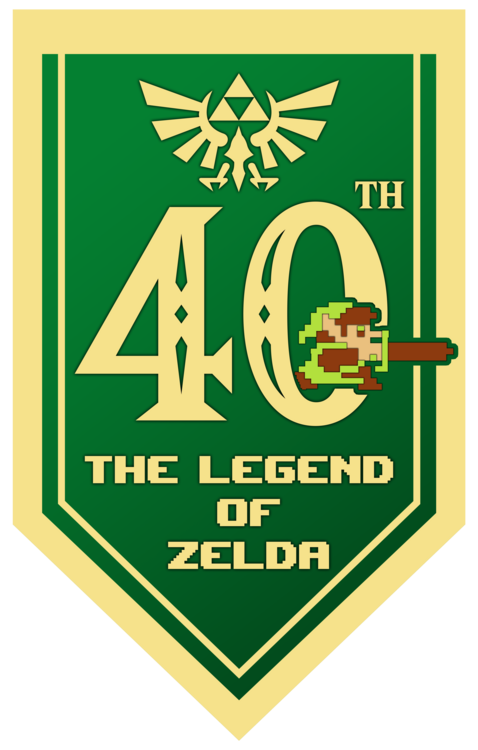 T-shirt The Legend of Zelda 40th Anniversary
