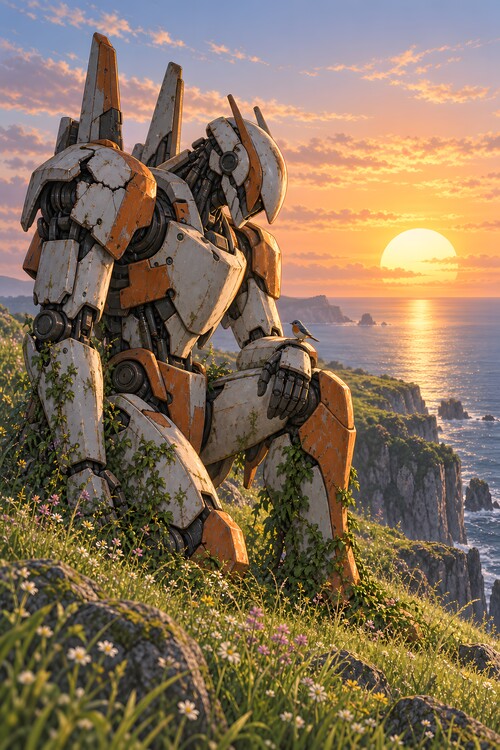 Plakát Mecha Dawn