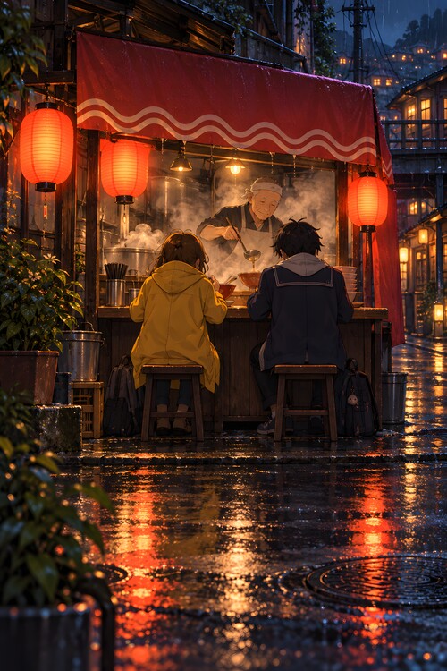 Plakát Midnight Ramen
