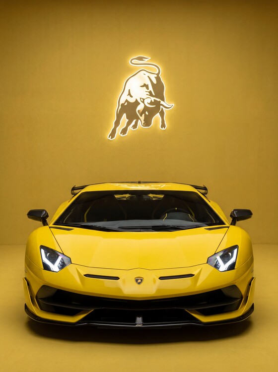 Poster Lamborghini | Unbridled Energy of the Golden Bull