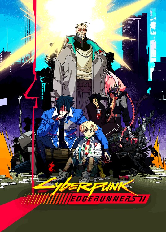 Плакат Anime Art Cyberpunk Edgerunners II Portrait