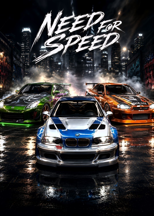 Plakát Need for Speed - Underground Legends & Street Racing