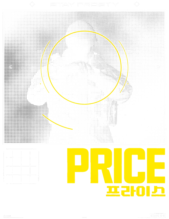 T-Shirt Call of Duty: Modern Warfare 4 - Price: Stay Frosty