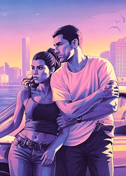Plakat Grand Theft Auto VI: The Album