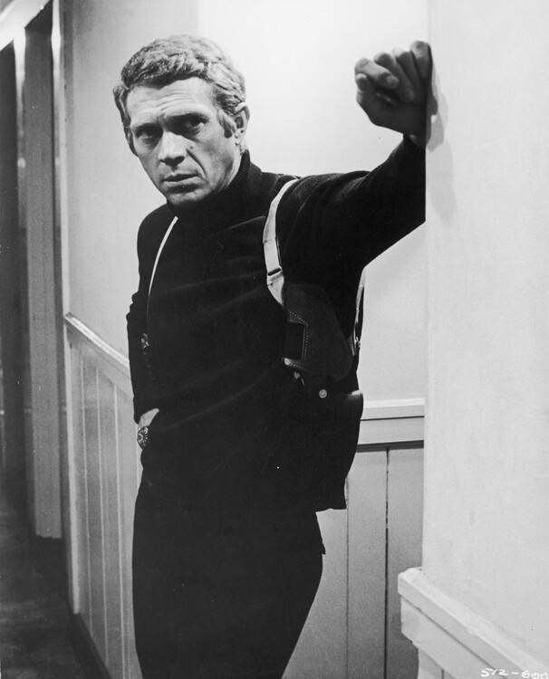 Póster Steve McQueen In 'Bullitt'