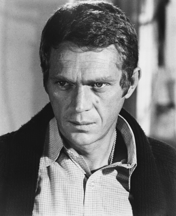 Póster Steve McQueen in Bullitt