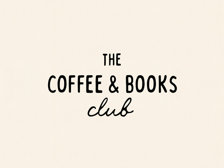 Plakát Coffee a Books Club