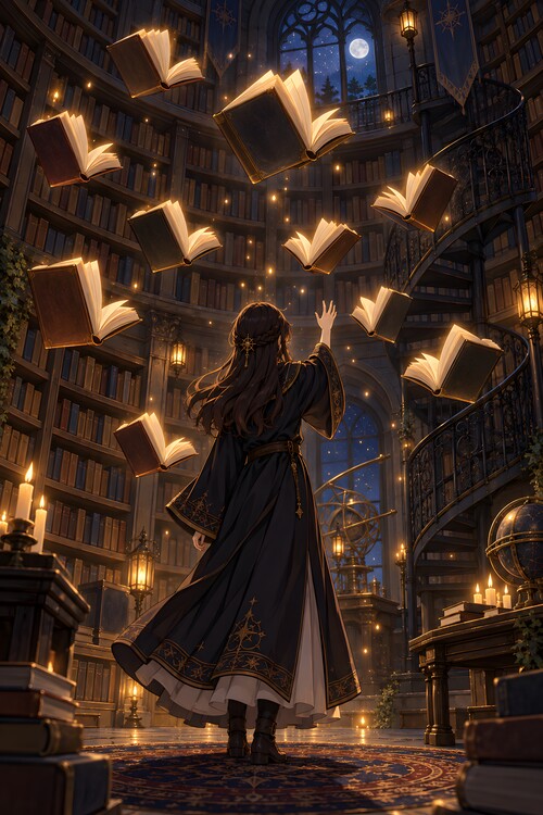 Plakát The Grimoire Room