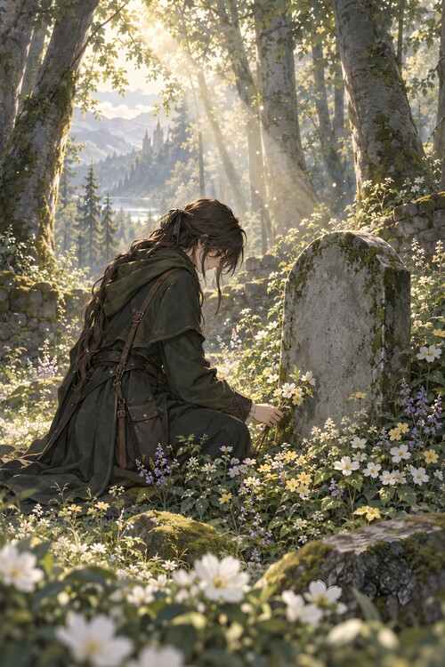 Plakát Grave Of Flowers