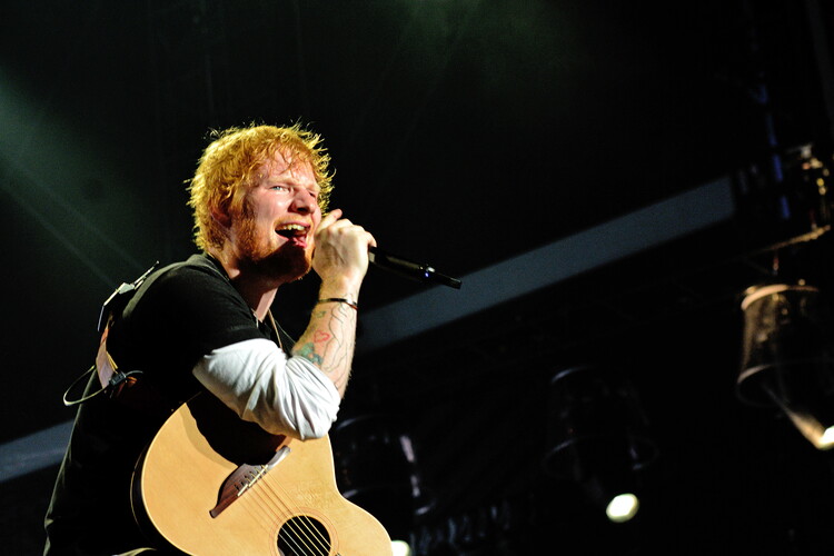 Plakát Ed Sheeran, Sziget Festival