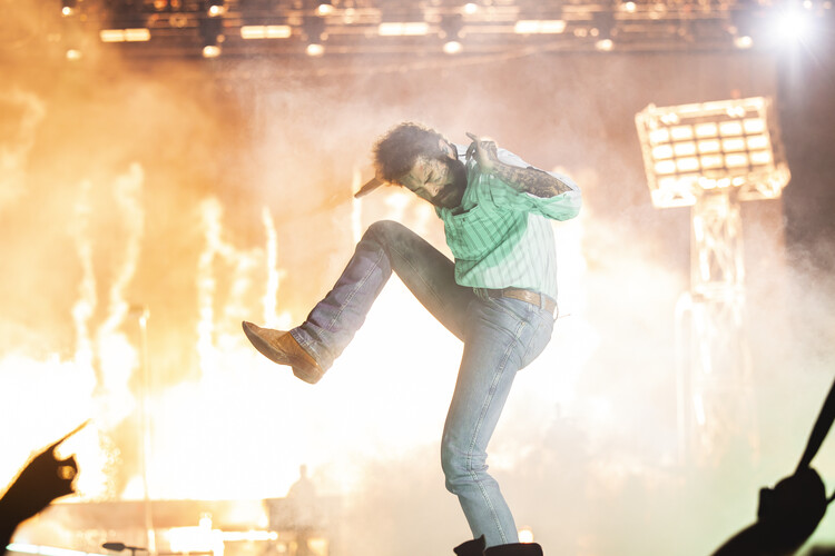 Obraz na plátně Post Malone Performs In Barcelona
