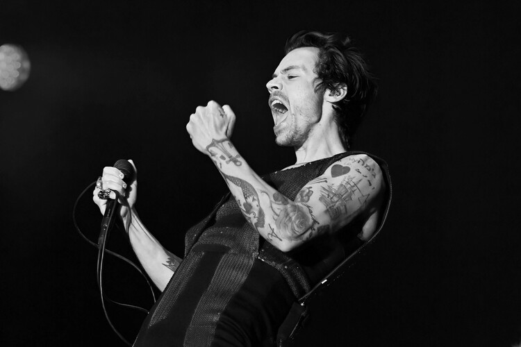 Obraz na plátně Harry Styles At Radio 1 Big Weekend
