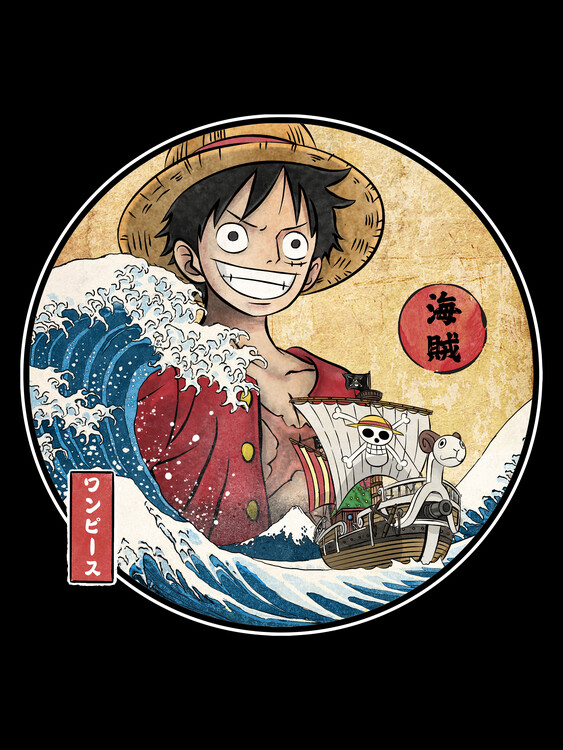 Plakát The Great Pirate off Kanagawa