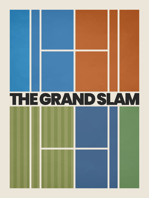 Plakát The Grand Slam Tennis Courts