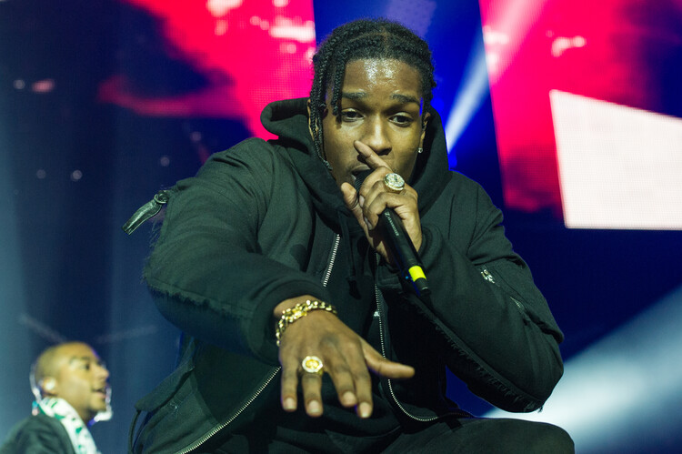 Plakát A$AP Rocky & Wiz Khalifa - O2 Arena