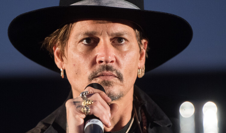 Plakát Johnny Depp - Glastonbury Festival