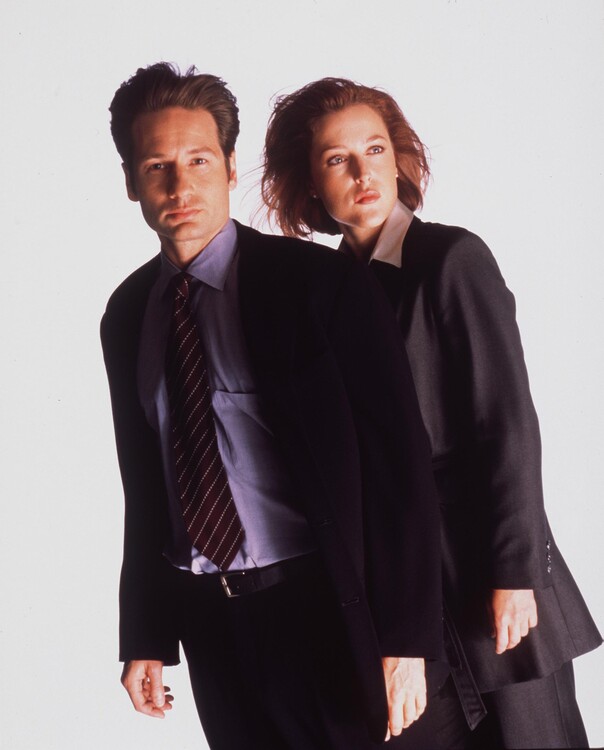 Plakát Gillian Anderson & David Duchovny - The X-files