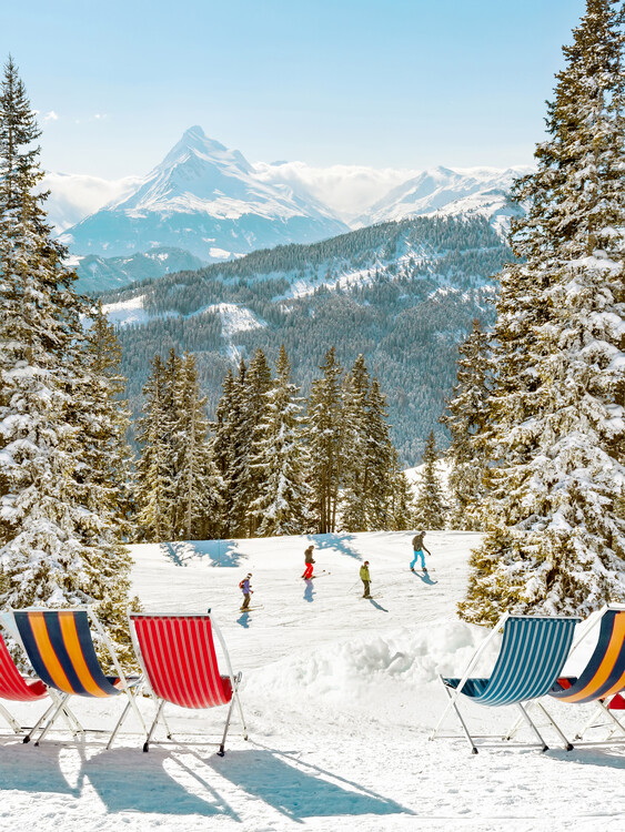 Plakát Ski Escape