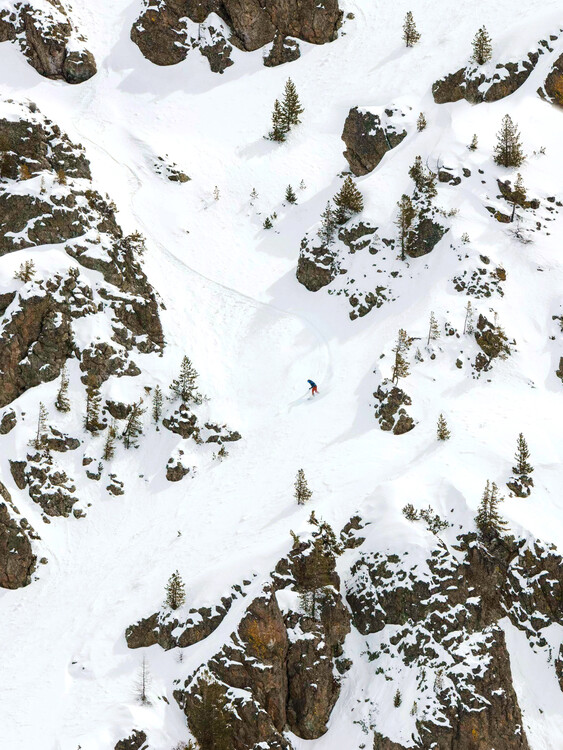 Plakát Mountain Ski