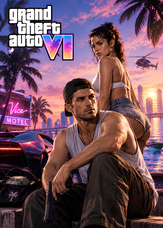 Plakát vice city 6