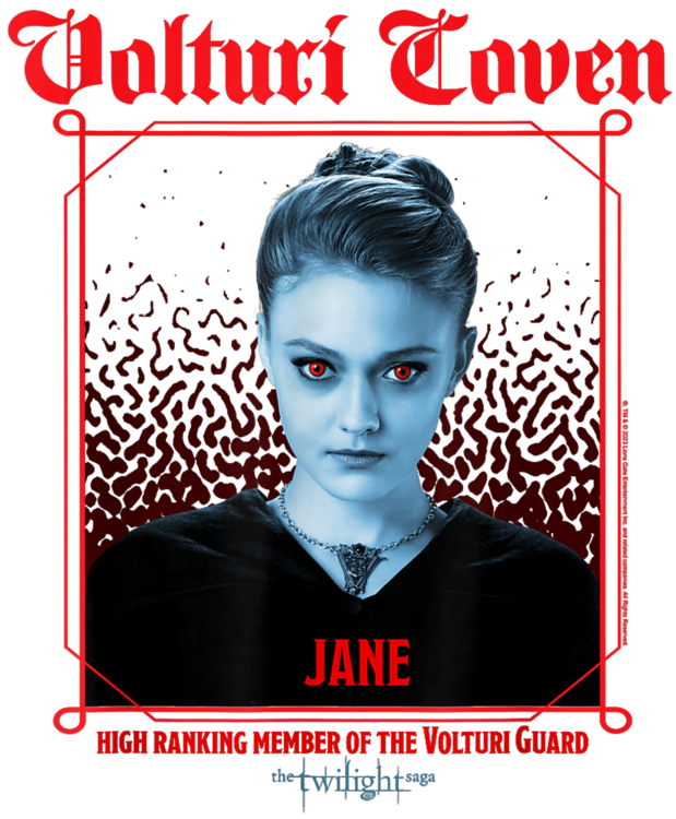 Tričko Twilight - Volturi Coven Jane