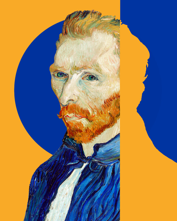Plakát Bold Split Portrait