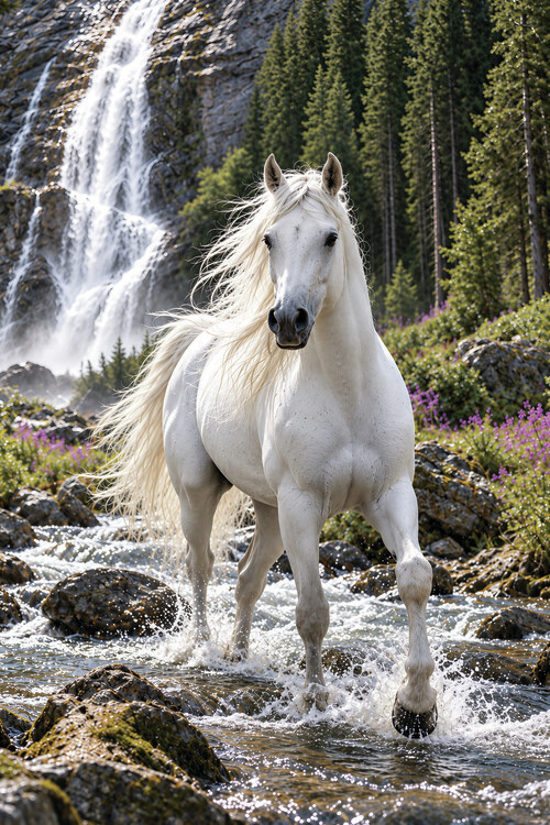 Plakát White Horse