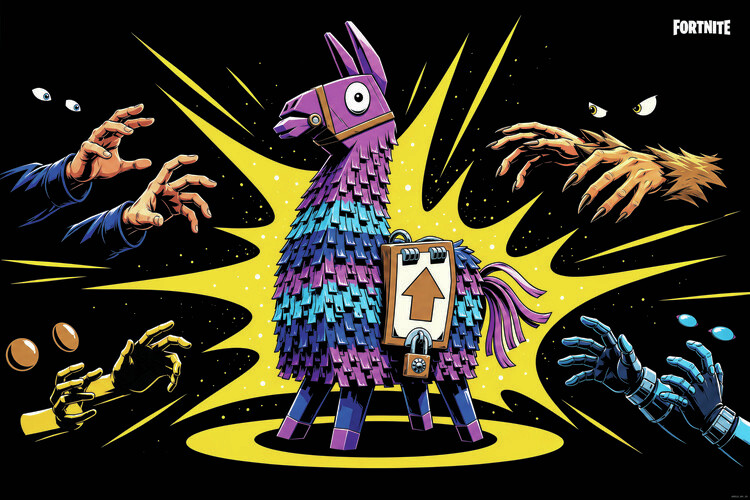 Plakát Loot Llama