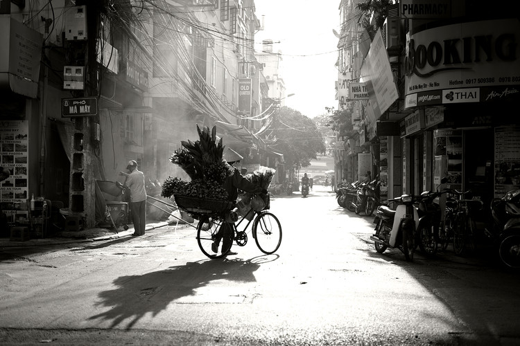 Canvas Print Early morning