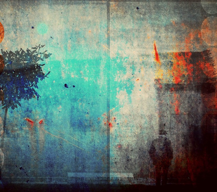 Levně Plakát, Obraz - One way (shadows), Liyun Yu, 40 × 35.4 cm