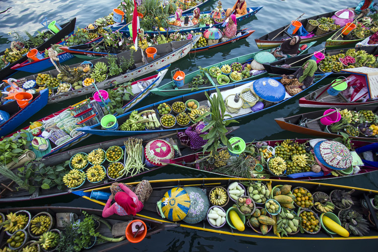Poster Banjarmasin Floating Market