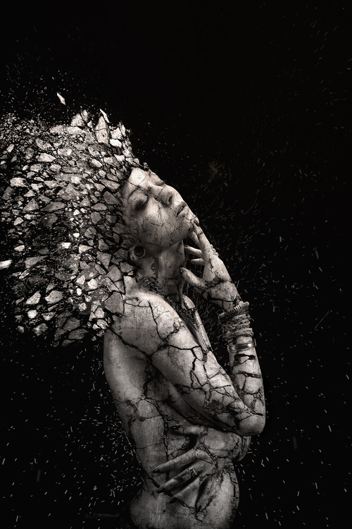 Canvas Print The Fragile Squaw