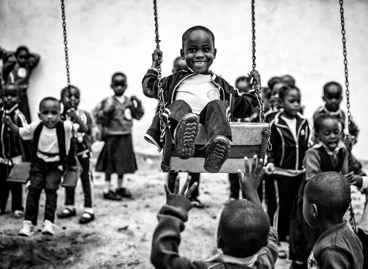 Canvas Print Children's playground