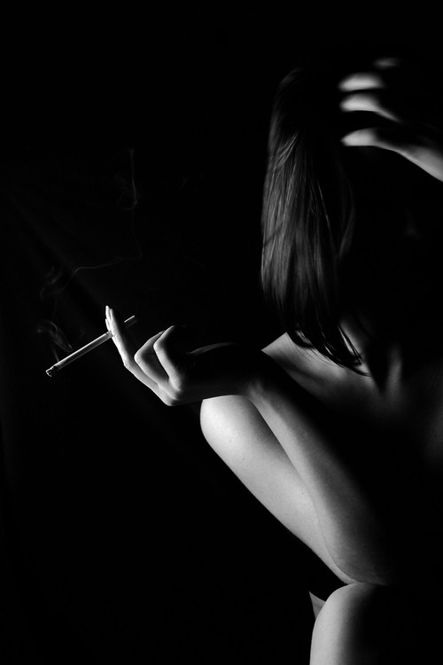 Poster Thin Cigarette