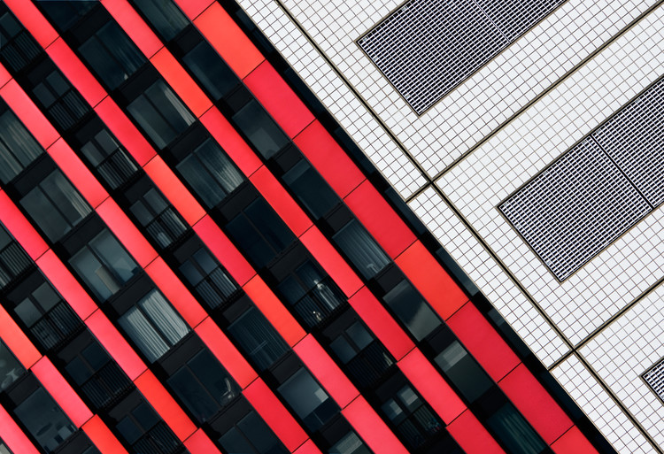 Plakát Red diagonals.