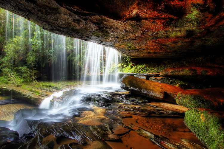 Levně Plakát, Obraz - Under the ledge, Mark Lucey, 40 × 26.7 cm