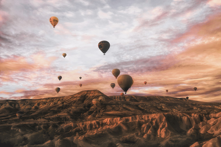 Poster Cappodocia Hot Air Balloon