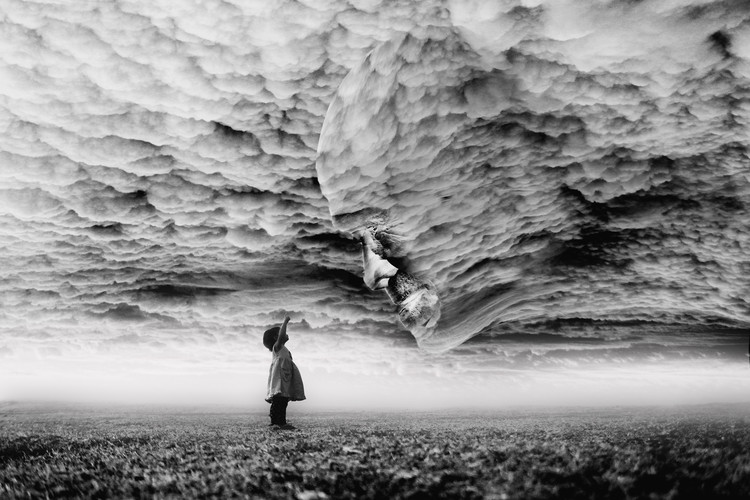 Canvas Print hello grandpa