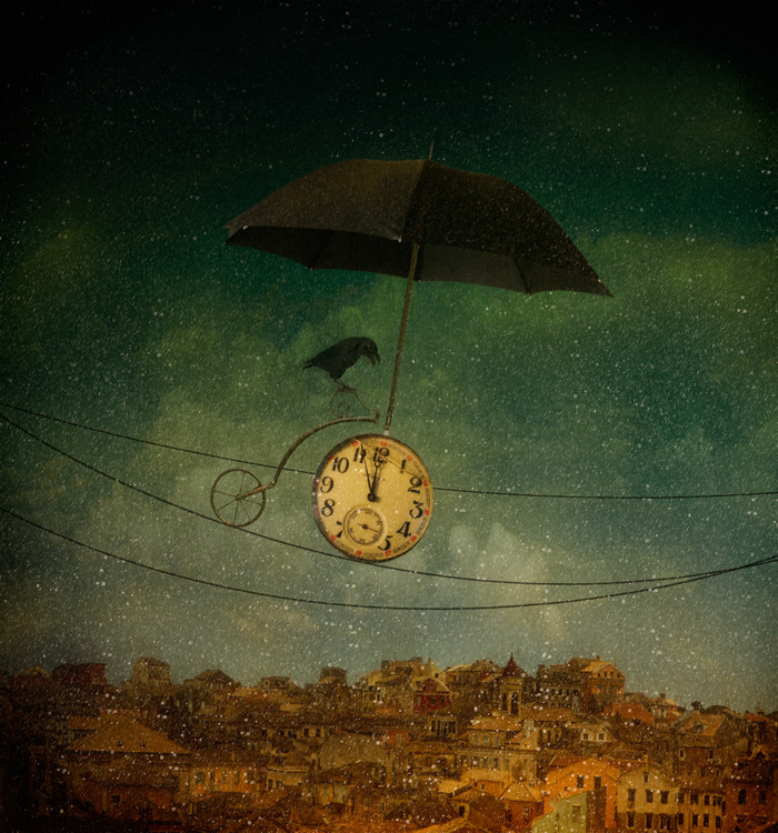 Levně Plakát, Obraz - Timekeeper, Svetlana Melik-Nubarova, 40 × 40 cm