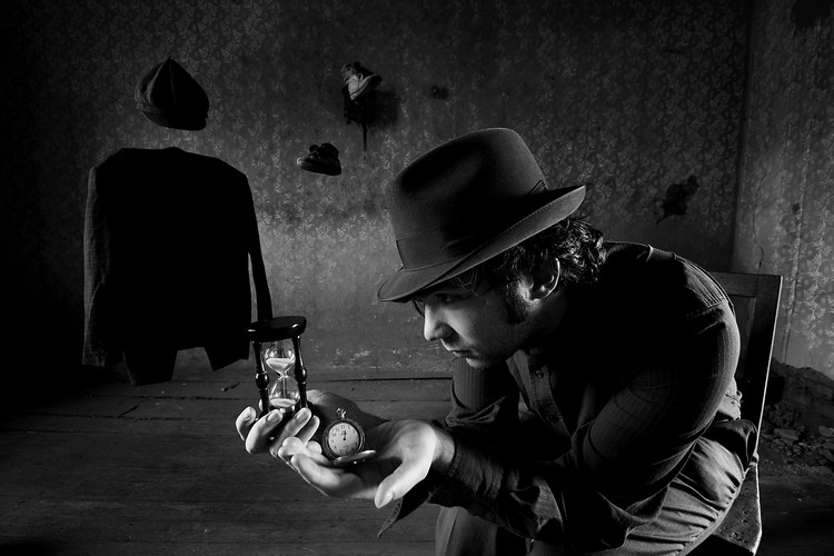 Canvas Print Time Waits for No One