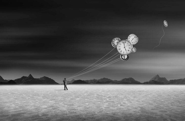 Canvas Print Time keeper