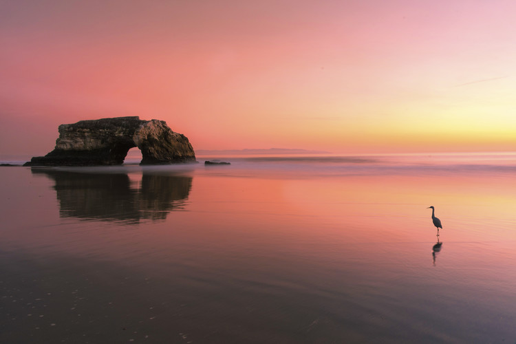 Canvas Print Sunset at the Natural Bridge-2