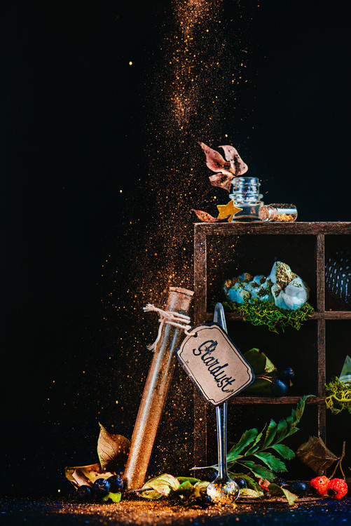 Canvas Print A spoonful of stardust