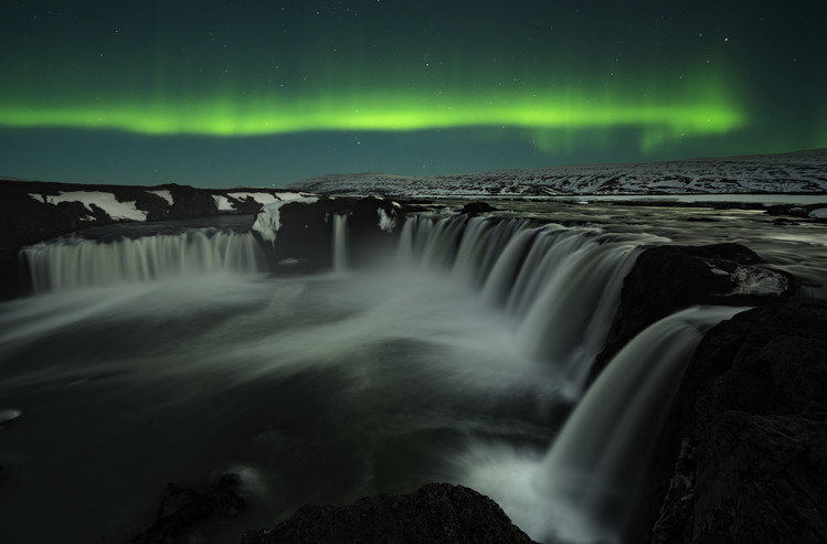 Canvas Print Godafoss