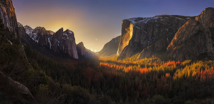 Poster Yosemite Firefall