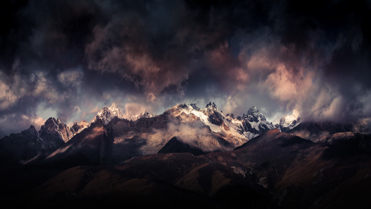 Canvas Print Tibet in Wonderland