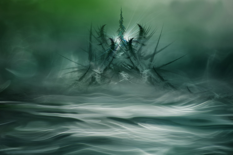 Levně Plakát, Obraz - Northern fantasy, Willy Marthinussen, 40 × 26.7 cm